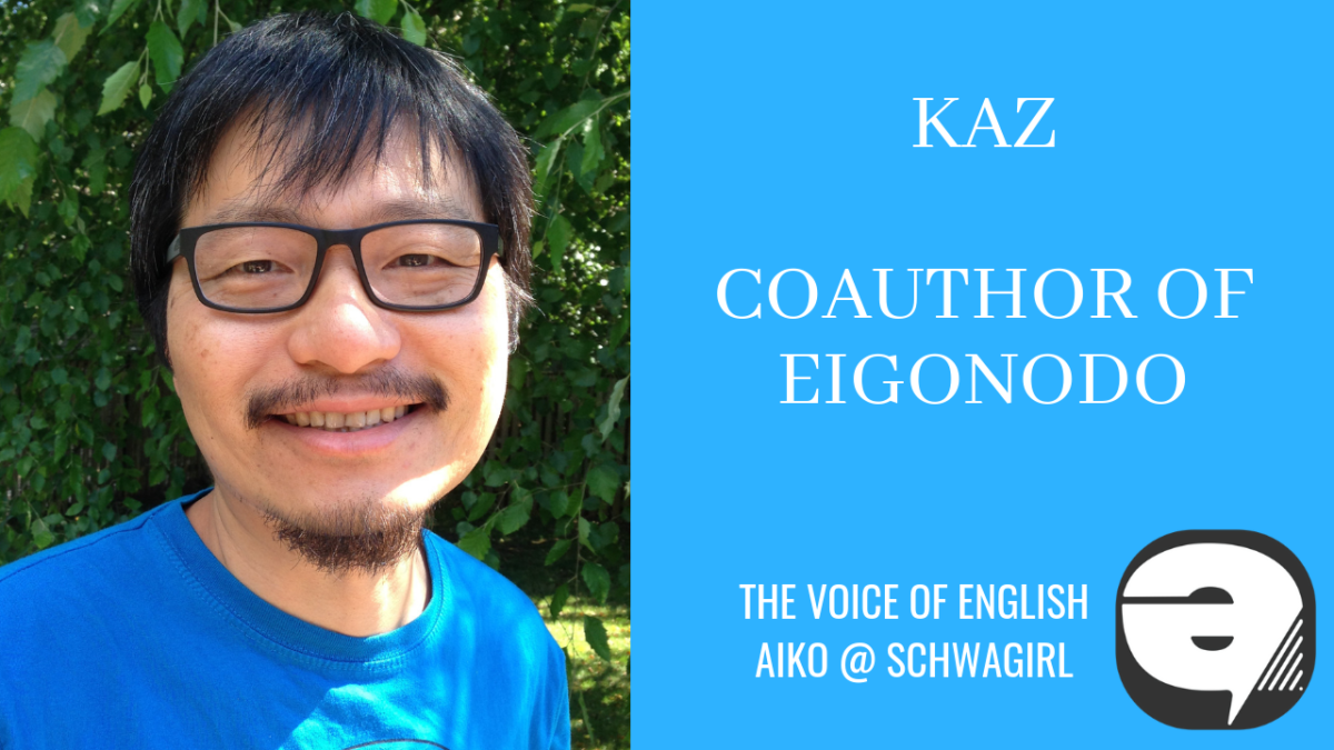 Episode 017 Kaz The Coauthor of Eigonodo Based in DC