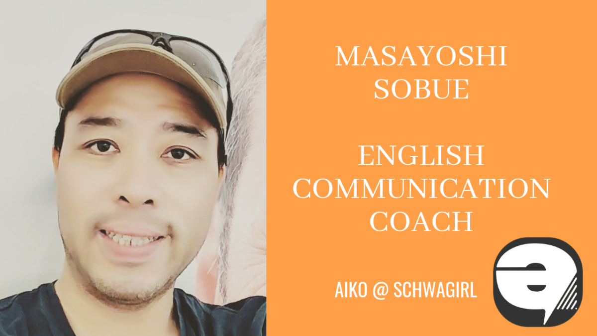 Episode 028: Masayoshi Sobue English Communication Coach Based in Australia